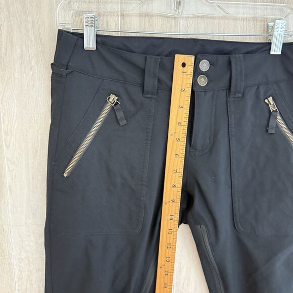 Burton Pants Women Sz S Black Snow/Ski Flare Vented Lined Dry ride Adjustable - Picture 16 of 16